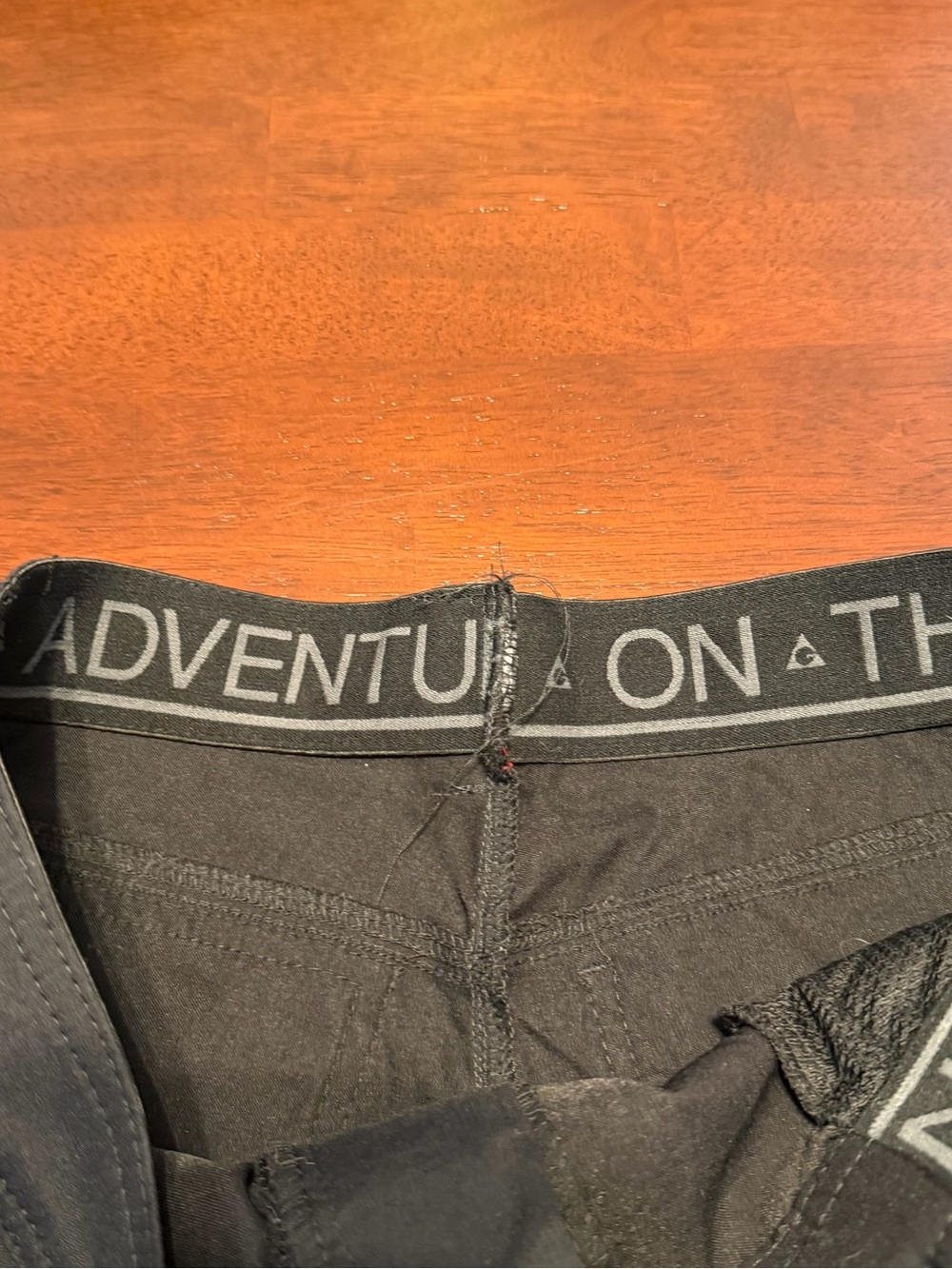 Men's Black Cargo Shorts with Utility Pocket - Picture 3 of 10